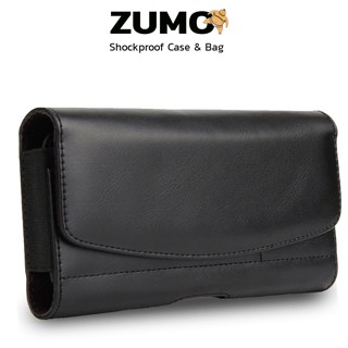 ZUMO สวย ทน ดี ซองหนัง กระเป๋า คาดเอว ใส่ โทรศัพท์ มือถือ เห…
