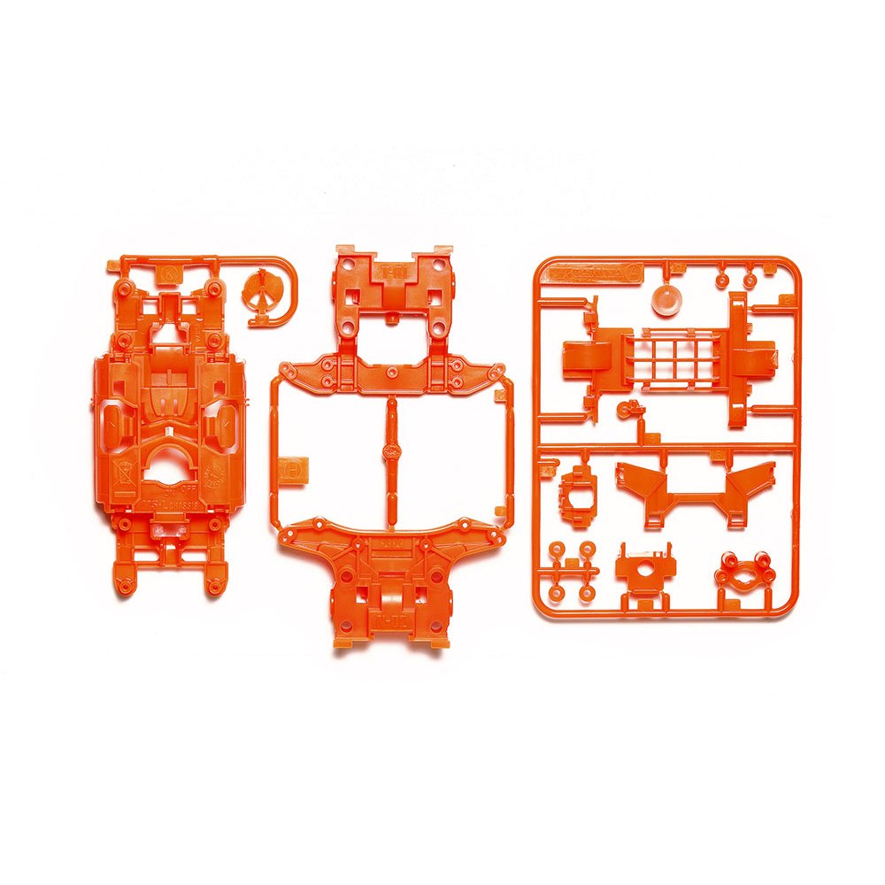 TAMIYA 95682  Jr Ms Chassis Set  Fluor. Orange Mini 4Wd Station