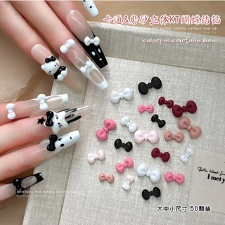 UU4.โบว์คิตตี้ โบว์น่ารักมากก หนึ่งถุงมีประมาณ 50 ตัวโดยประมาณ มีสามสี และคละสี ส่งของจากไทยทุกวันค่ะ