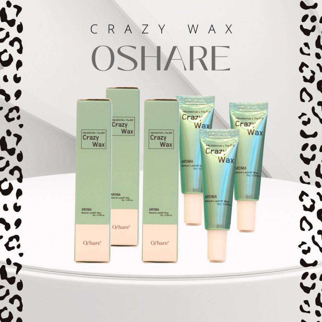 (ร้านค้าไทย พร้อมส่ง)CRAZY WAX OSHARE ลิฟติ้งขนตาไม่ใช้กาว ใช้เรียงเส้นขนตาขึ้นแกนได้ง่าย