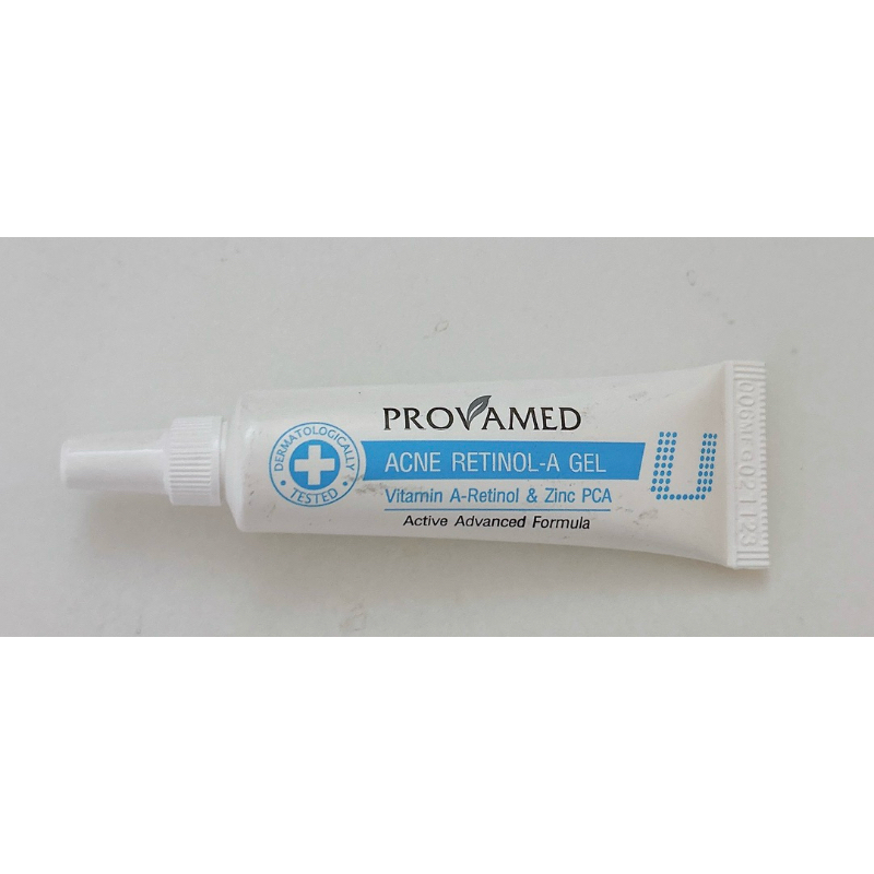 ไม่มีกล่องมือ1แท้มีของตัดรอบ11.00ทุกวัน10กรัม exp2026Provamed Acne Retinol A Gelโปรวาเมด แอคเน่ เรติ