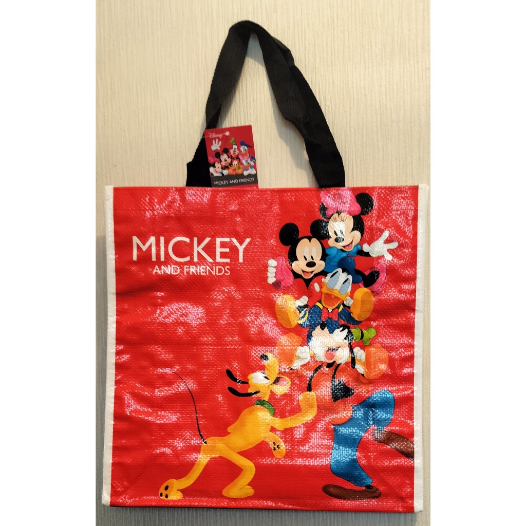 【Direct from Japan】กระเป๋าช็อบปิ้ง Shopping Bag Disney Mickey and Friend