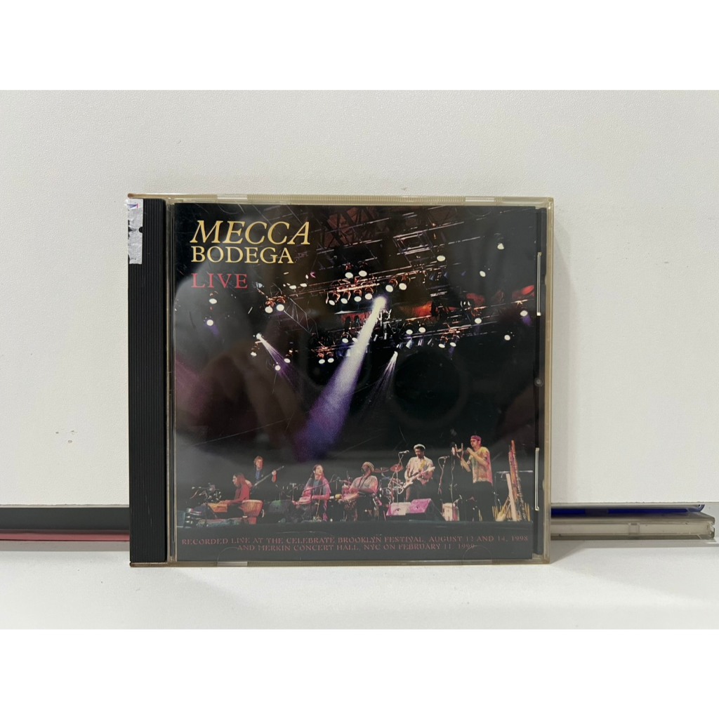 1 CD MUSIC ซีดีเพลงสากล  MECCA BODEGA  LIVE (C7B195)