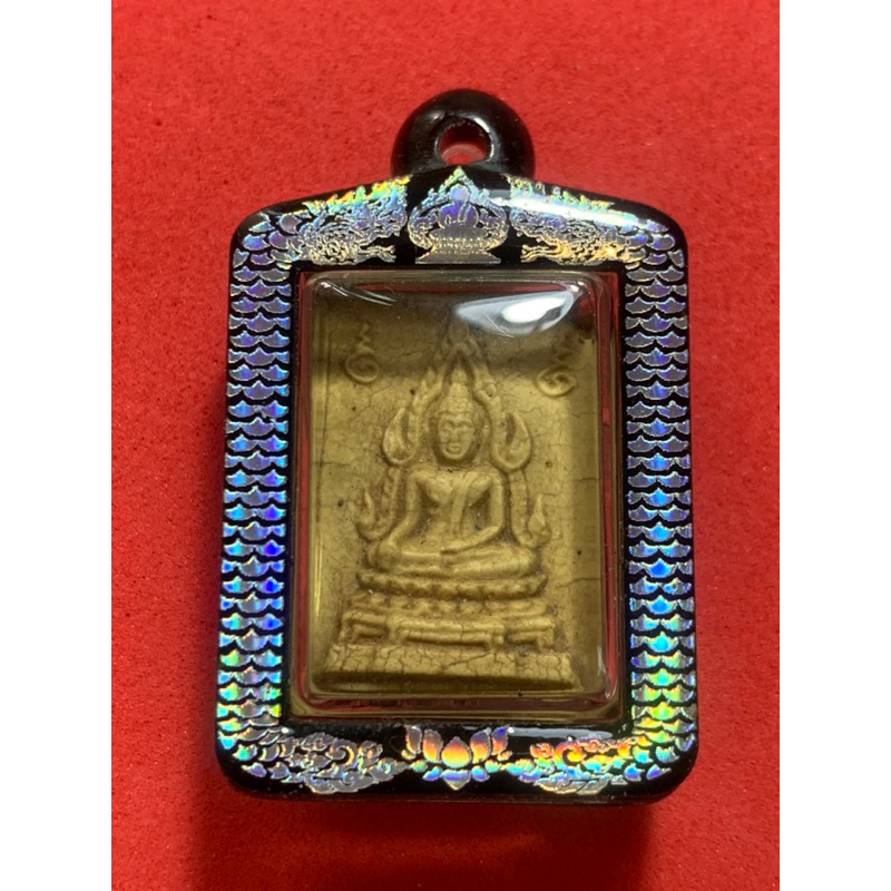 กรอบพระ#พระคำข้าวหลวงพ่อฤาษีลิงดำกว้าง1.9/2.6/0.85cm