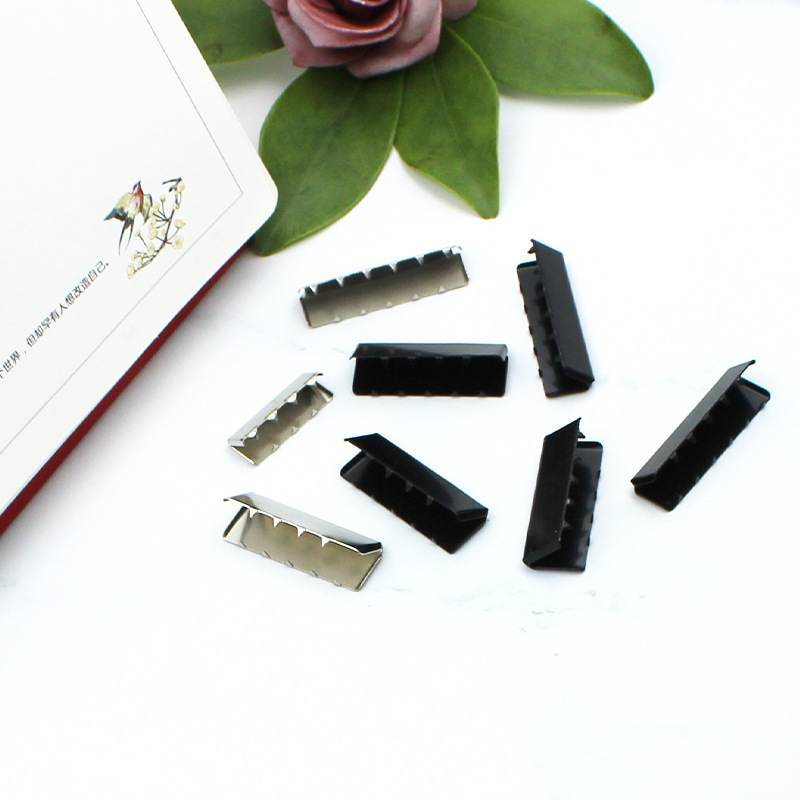 อะไหล่เข็มขัด หนีบปลายสาย 1.3-1.5″ 10 ชิ้น หนีบปลายเข็มขัด
