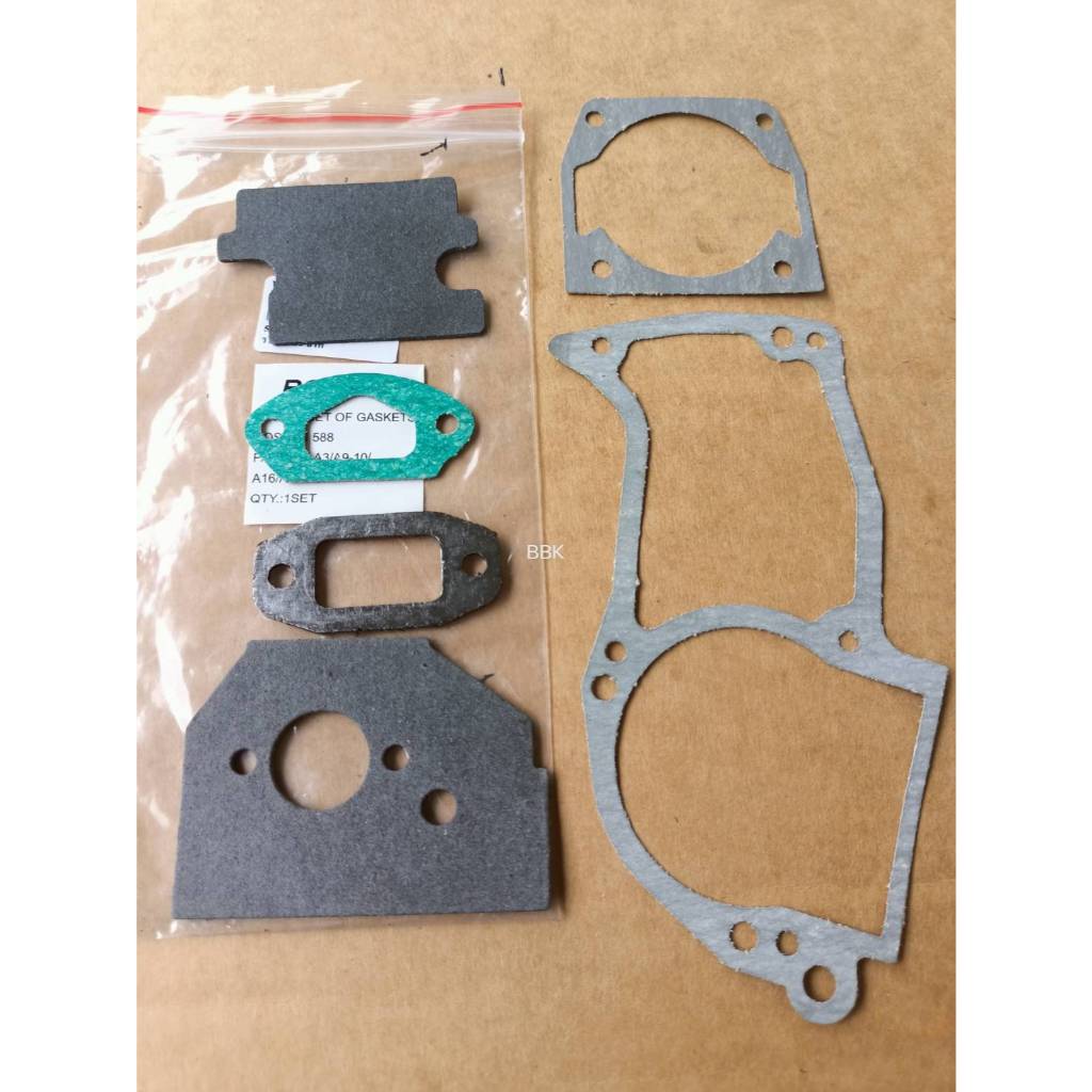 ประเก็น588 แท้ 688 588i เก็นชุด6688iไม่ต้องใช้กาว ไม่เปื่อย(บรรจุซอง) เลื่อยยนต์5800 5900 7500