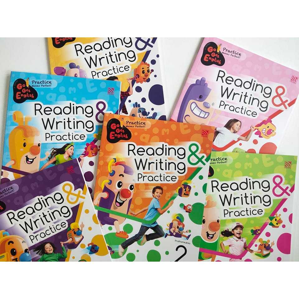 Taladboran(ป1-ป6) หนังสือนำเข้า Go Get English: Reading & Writing Practice
