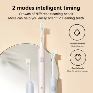 Xiaomi T200 แปรงสีฟันไฟฟ้า Mijia Sonic Electric Toothbrush T200 แปรงสีฟัน แปรงสีฟันไฟฟ้าโซนิค IPX7 กันน้ำ 2 โหมด Type-C