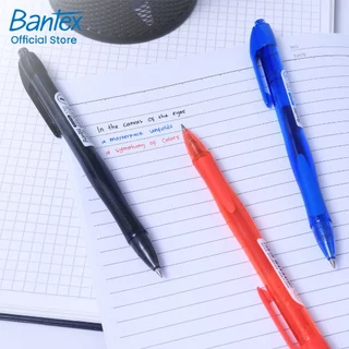 Bantex ปากกาเจล ปากกาหมึกเข้ม ปากกาเขียนลื่น หมึกชัดแห้งไว มี3สีให้เลือก คมชัด จับถนัดมือ Gel Pen