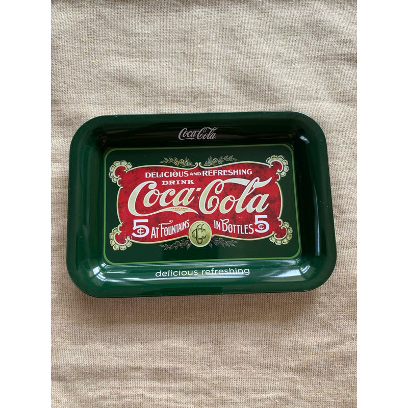 ถาดสังกะสี       coke