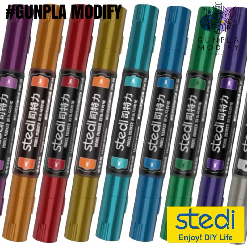 STEDI Double Ended Marker ปากกามาร์คเกอร์ สีเมทัลลิก แบบ 2 หัว