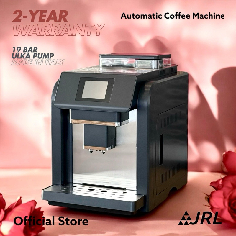 (ผ่อน 0%) JRL Automatic Coffee Machine •One-Touch Cappuccino• เครื่องชงกาแฟอัตโนมัติ หน้าจอสัมผัส รั