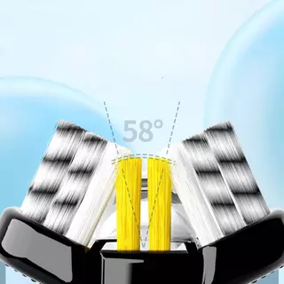 แปรงสีฟัน 3D ขนแปรงนุ่ม สําหรับผู้ใหญ่ ทําความสะอาดรอบทิศทาง