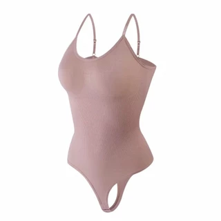 BODYSUIT บอดี้สูท กระชับสัดส่วน M-3XL บอดี้สูทสายเดี่ยว ติดกระดุมตรงเป้า สำหรับผู้หญิง สินค้าพร้อมส่ง