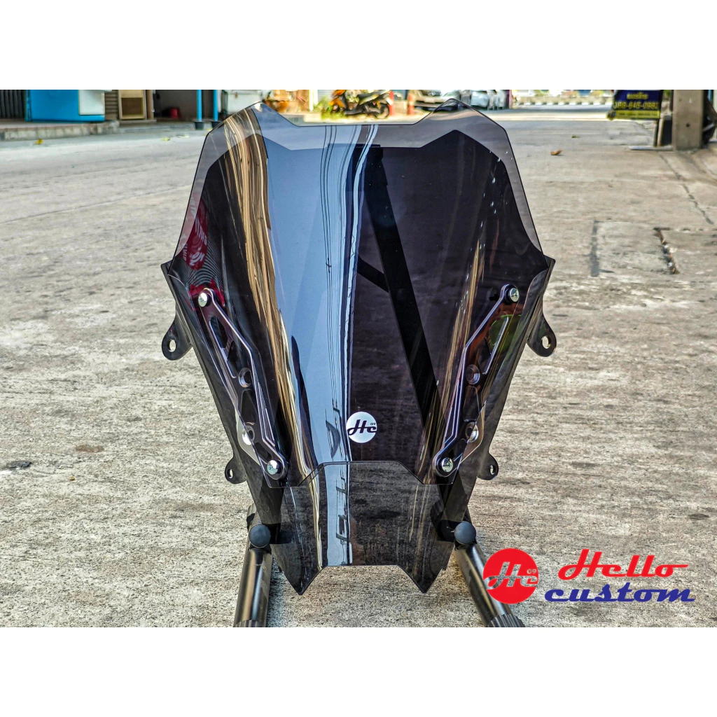 ชิวทรงซิ่ง PCX160 2025  บังไมล์ ชิวหน้าแต่ง พร้อมขา CNC PCX 160 2025 thumbnail 8