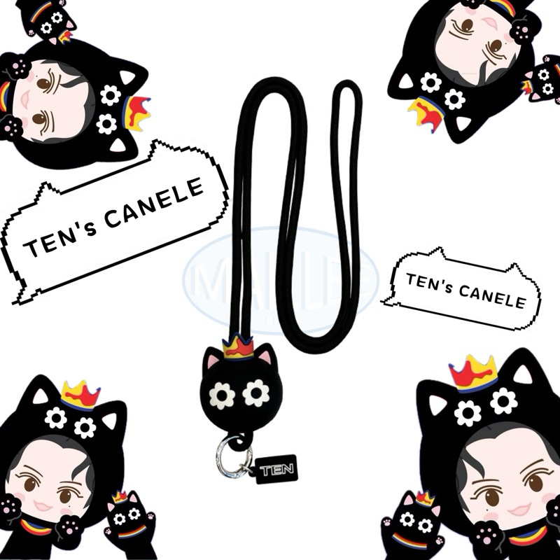 พร้อมส่ง TEN's CANELE THE WONDER WINTER POP-UP SPACE MD - CANELE LANYARD WOGGLE เตนล์ ลี NCT Wayv เอ