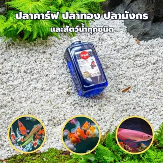 G💊ผลิตภัณฑ์สำหรับปลาคาร์ฟและปลาสวยงาม 100cc-500 cc