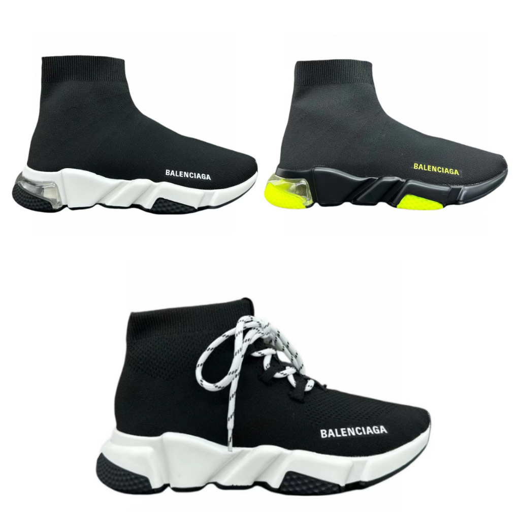 Balenciaga Speed Socks Shoes High Top Sports Shoes for Men and Women