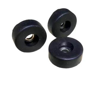 ยางรองตู้ลำโพง 30x10mm (แพ็คจำนวน 4-8 ตัว) ขนาด 30x10mm ยางรองขาโต๊ะ วัสดุยางแข็งพร้อมแหวนเหล็ก แข็งแรงได้มาตรฐาน