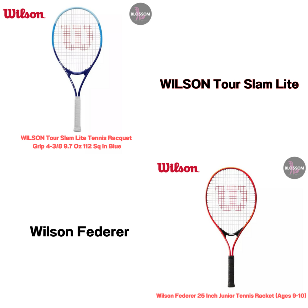 Wilson - Tennis Racket ไม้เทนนิส Wilson (ไม้ขึ้นเอ็นแล้ว)