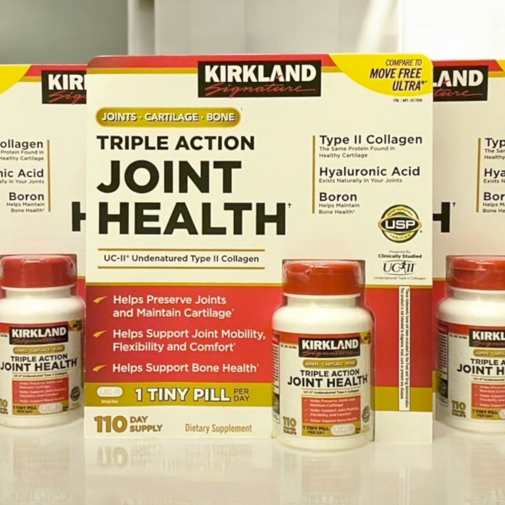 🔥🔥Exp.04/2028 Kirkland Triple Action Joint Health 110 เม็ด