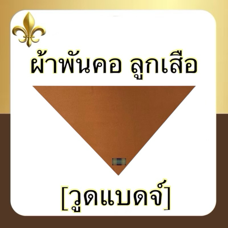 ผ้าพันคอ ผู้กำกับลูกเสือ (ผ้าวูดแบดจ์)