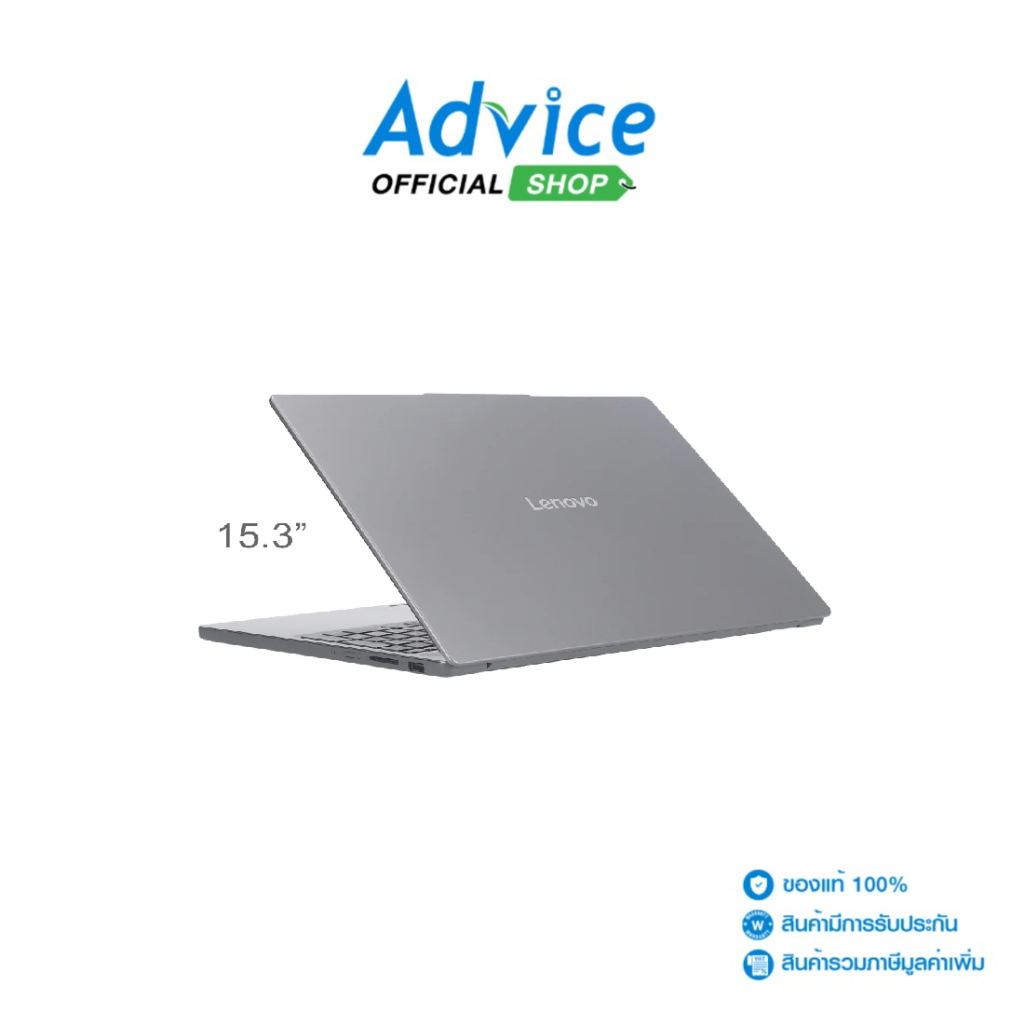 Lenovo Notebook (โน๊ตบุ๊ค) IdeaPad Slim 3 15IRH10 83K100DCTA (Luna Grey) - A0167423