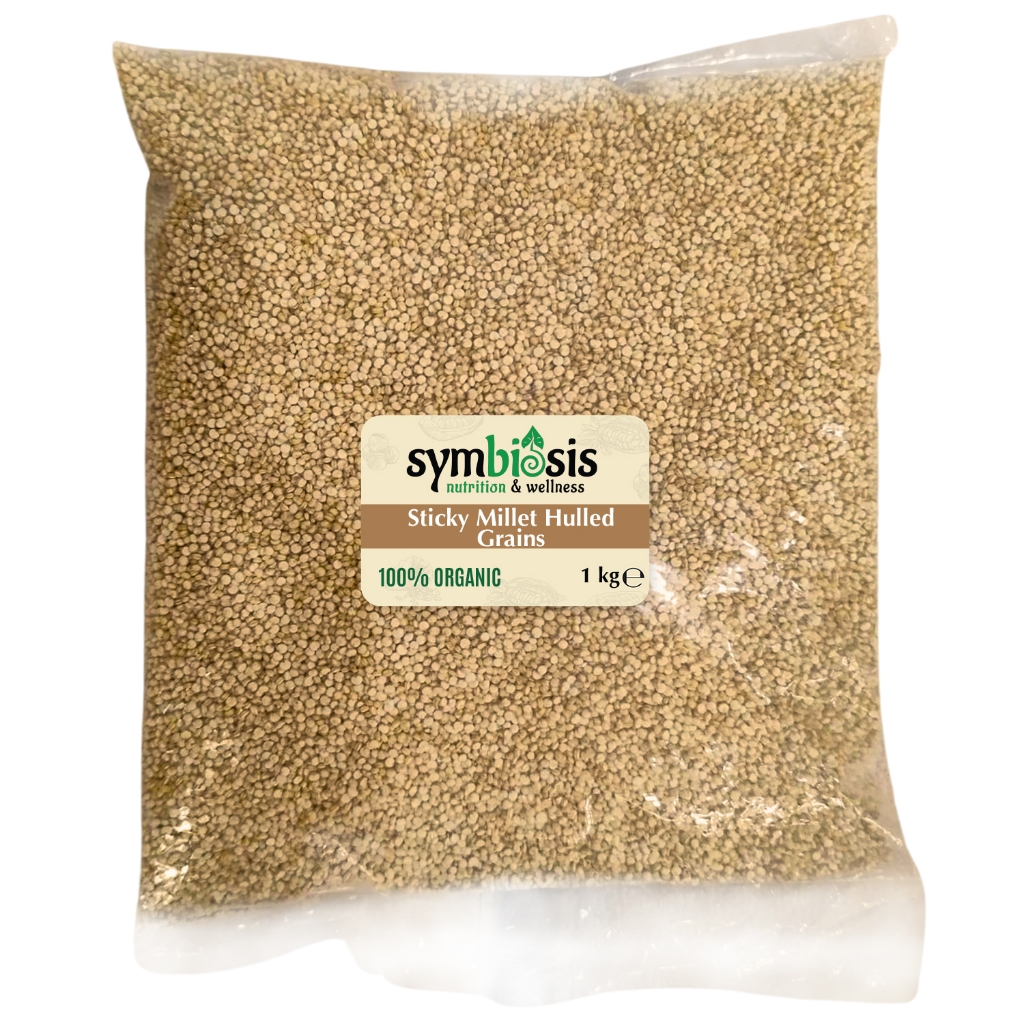 SYMBIOSIS - Organic/Bio Sticky Millet Hulled Grains | 1 Kg