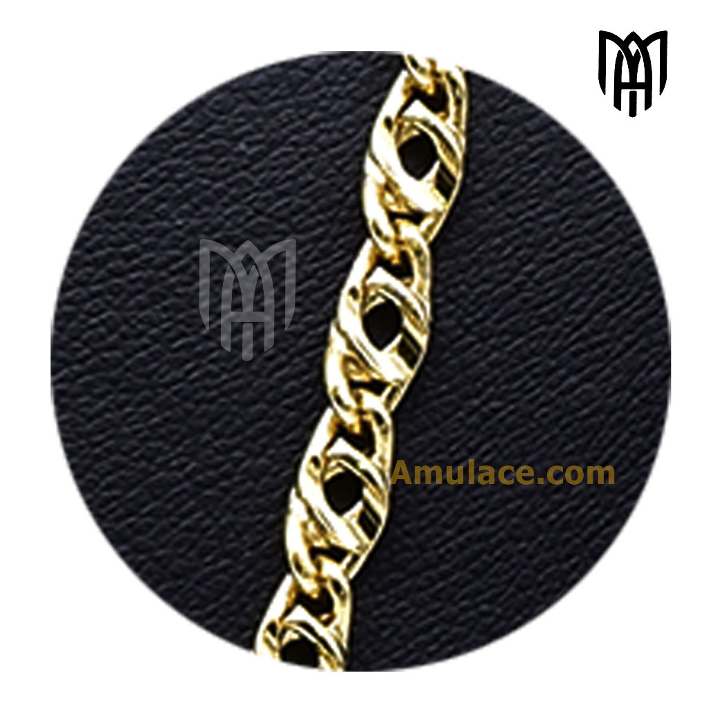 สร้อยคอ Amulace รุ่น Tiger eye 24KGP 4000