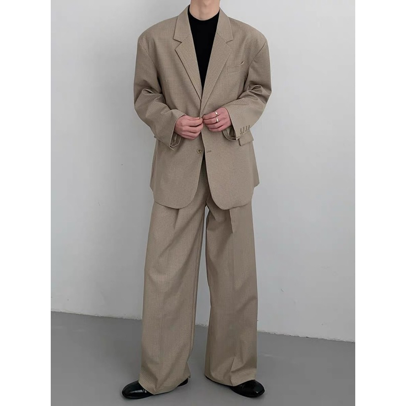Blazer set suit with pants เซ็ตเบลเซอร์พร้อมกางเกง