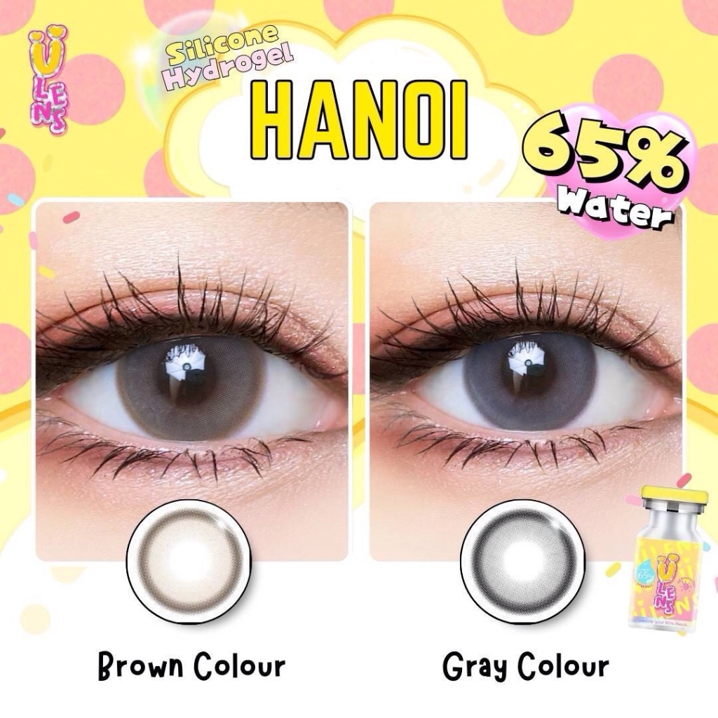 💋 Hanoi : ULens ตาหวาน แบบ พส.จีน เลนส์ซิลิโคนไฮโดรเจล