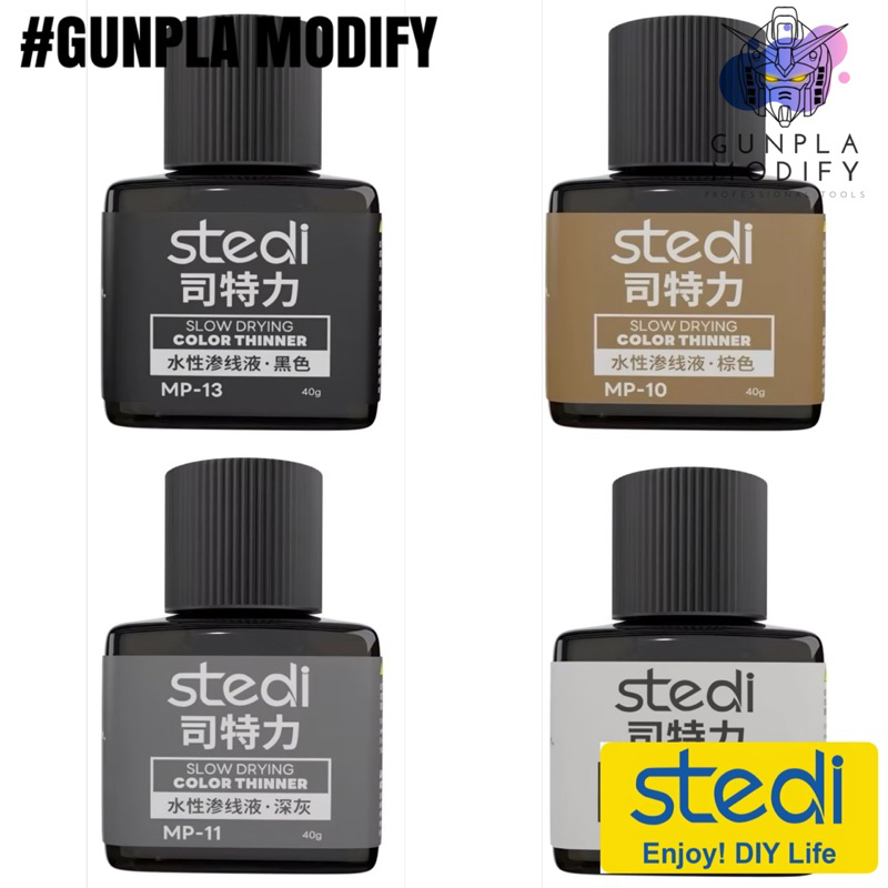 STEDI Water-Base Panel Line Accent Color น้ำยาพาแนลไลน์สูตรน้ำ ขนาด 40ml