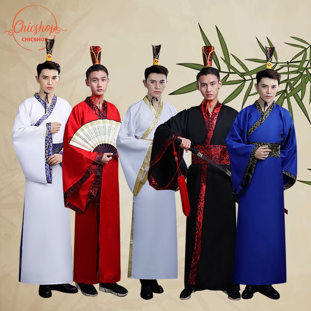 ชุดฮ่องเต้ จีนโบราณ สวมใส่สบาย ระบายอากาศได้ดี เหมาะสำหรับการแสดงละคร