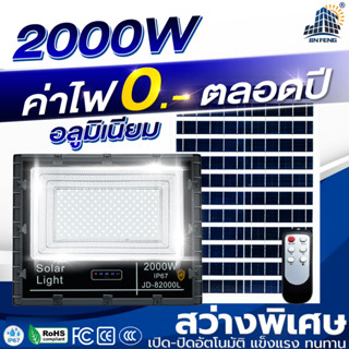 JD-82000W JDแท้100% โซล่าเซลล์เปลือกอลูมิเนียม โซล่าเซลล์ติด…