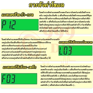 USB ชาร์จเร็ว Type-C เครื่องวัดปริมาณแบตเตอรี่ LCD เครื่องแสดงปริมาณแบตเตอรี่กระแสตรง สำหรับแบตเตอรี่ตะกั่ว-กรด/ลิเธียม