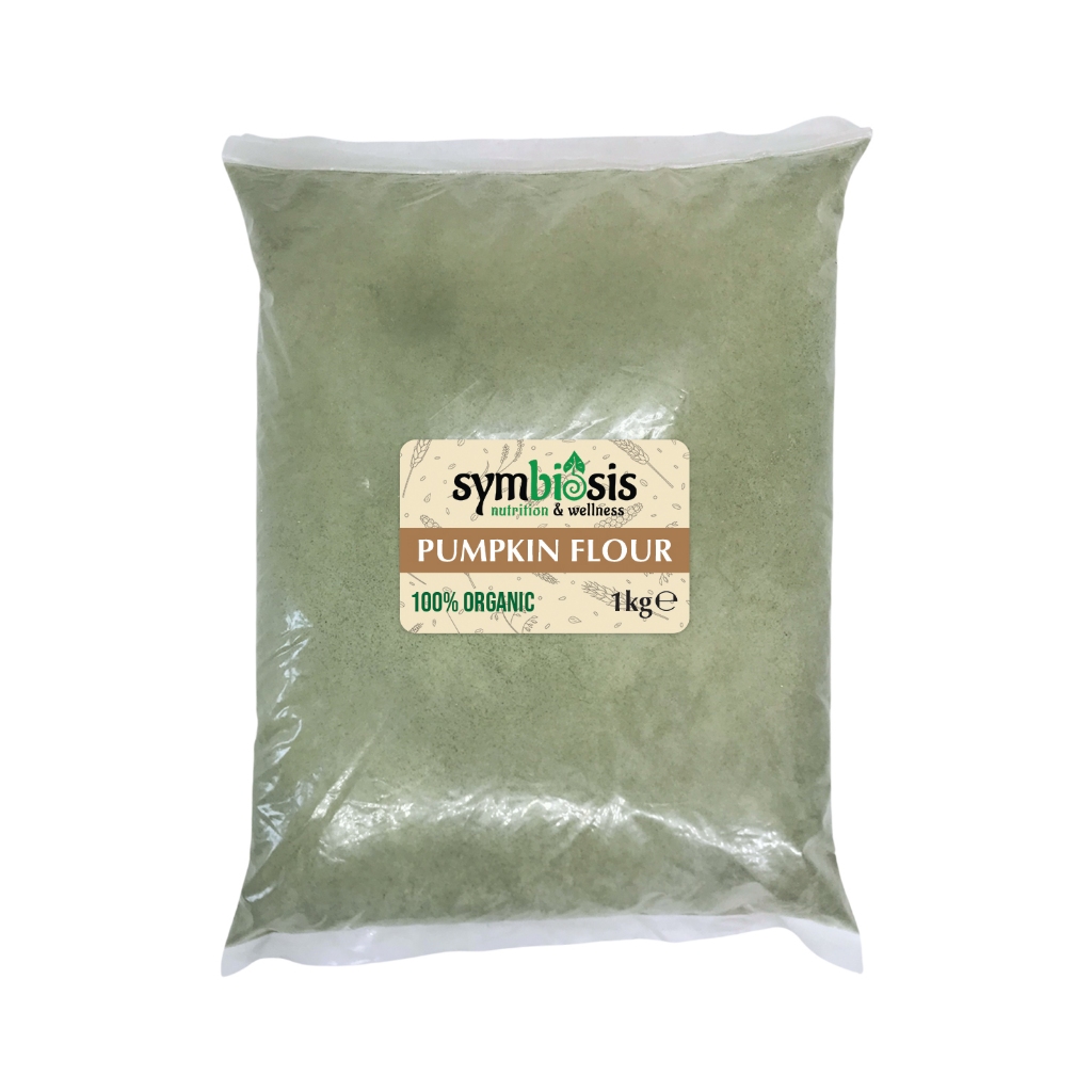 SYMBIOSIS - Organic/Bio Pumpkin Seeds Flour แป้งเมล็ดฟักทอง 1Kg