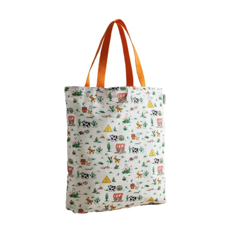 Cath Kidston Female Foldaway Tote Miffy Rodeo Ecru
