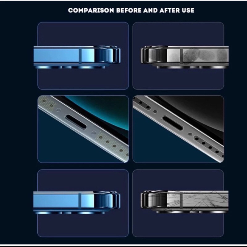 SALE‼️ฟิล์มกันรอยขอบข้างไอโฟน IP X/XS IP XSMax IP XR  IP 11 IP 11Pro