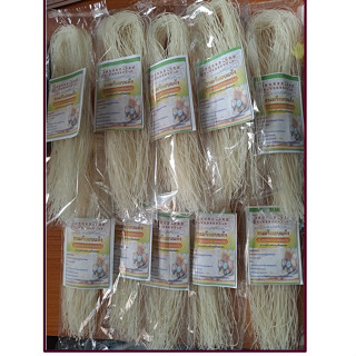 ขนมจีนอบแห้งเรณูนคร(ถุงขาว) ถุงละ50กรัม ทานสะดวก เส้นเหนียวน…