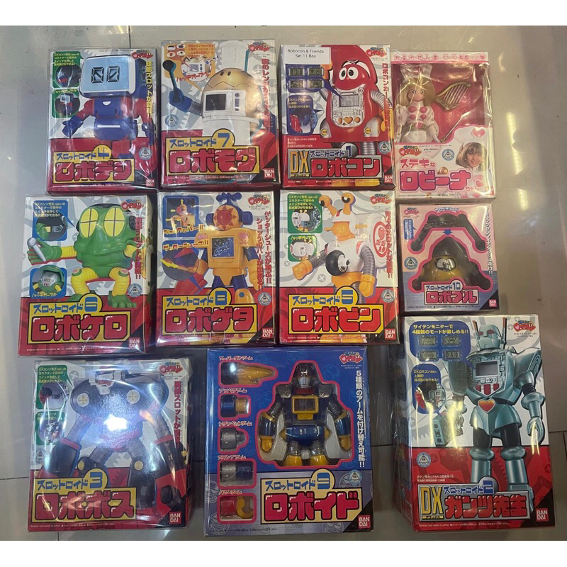 Bandai 1999 Robocon DX Slotroid Set