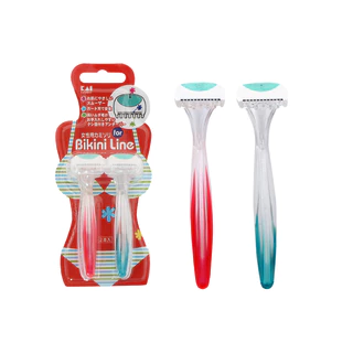 KAI Bikini Line Razor (2 pcs.) บิกินีไลน์ มีดโกนขน สำหรับจุดซ่อนเร้น (2 ชิ้น)