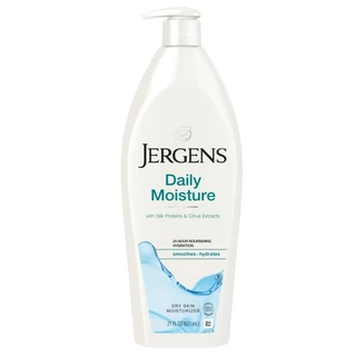 เจอร์เกนส์ เดลี่ มอยส์เจอร์ ดราย สกิน มอยส์เจอไรเซอร์ 621 มล. JERGENS DAILY MOISTURE DRY SKIN MOISTURIZER 621 ML