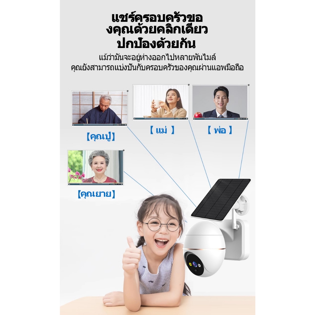 Philips Solar Cam 360°⚡กล้องวงจรปิดฟิลิปส์ กันน้ำ IP66🌞โซล่าเซลล์ประหยัดไฟ 📸บันทึกภาพ Full HD 1080P+⚡แจ้งเตือนทันที