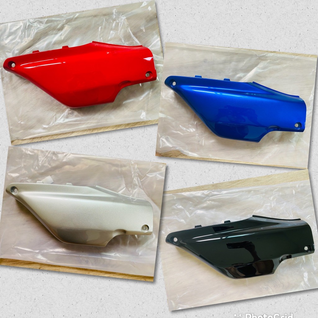 (FISHO) ฝาปิดแบต ตัวต่อฝาข้าง Wave 100/110 เวฟ 100/110 (รุ่นแรก / ปี 1997-2004) (มี 4 สี)