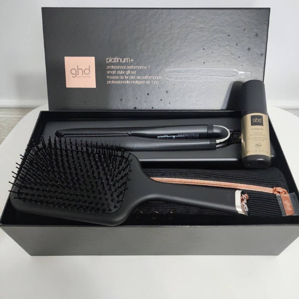 [เก็บ code ลดเพิ่ม 2000]เครื่องยืด/ม้วนผม GHD จีเอชดี GHD(จีเอชดี)Platinum Plus Gift Set(ประกัน3ปี)