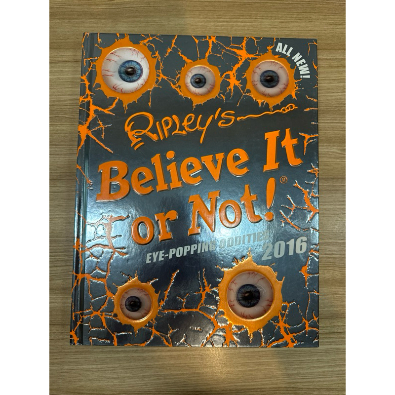 Ripley’s believe it or not (Eye roping oddities 2016) หนังสือปกแข็ง ใหม่ สภาพดีค่ะ