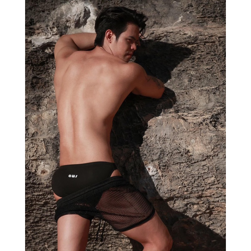 SU21 กางเกงในผ้านุ่ม ทรงบิกินี่ Awesome sport