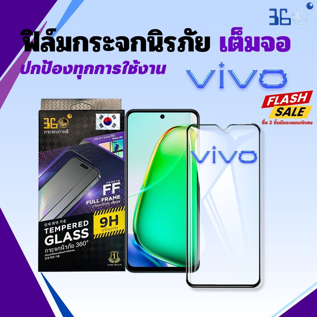 ฟิล์ม iqoo กันรอย งานเกาหลี z9 z9x neo9 vivo v50lite v23 v19 v60Iite