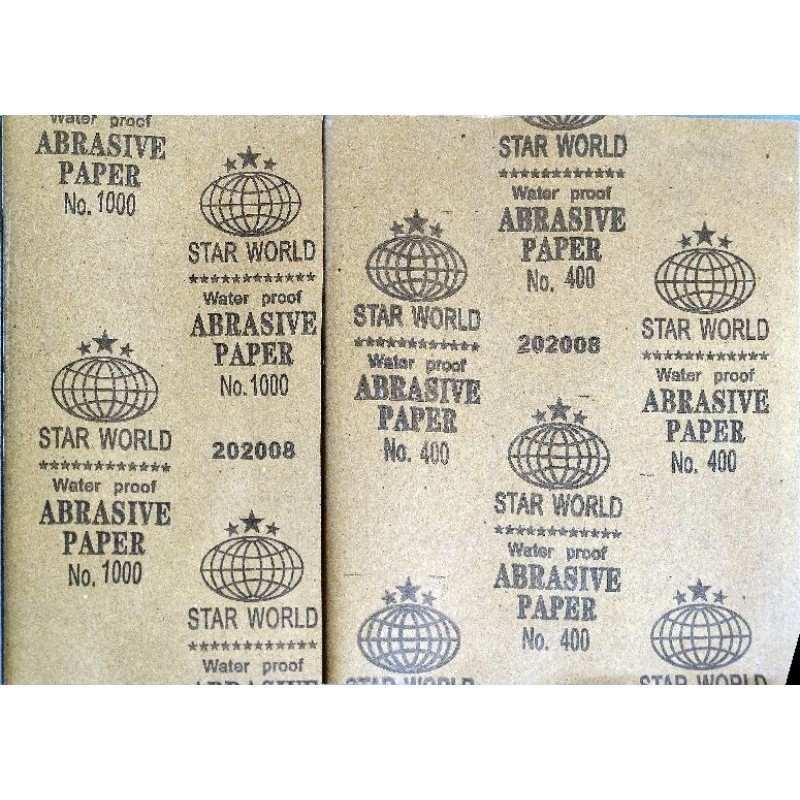 กระดาษทรายเบอร์/400/1000/500ราคาแผ่นละ10บาท ****ระบุเน้นตอนสั่งซื้อด้วยนะคะขอบิลเงินสด***