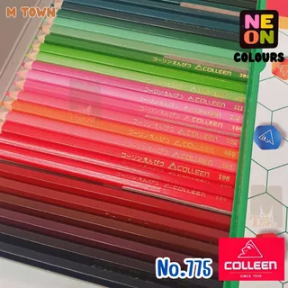 [Colleen] สีไม้ยาวคอลลีน 12-72 สี ✨ สีสด ระบายลื่น ไส้แข็งแรง ไม่หักง่าย 🎨